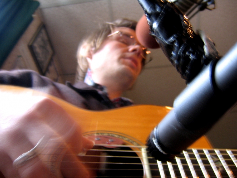 画像：レコーディング風景